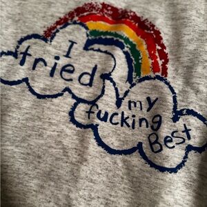 Jerzees Light Gray Nublend Tee